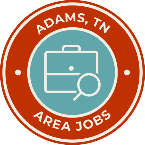 Adams, TN AREA JOBS logo